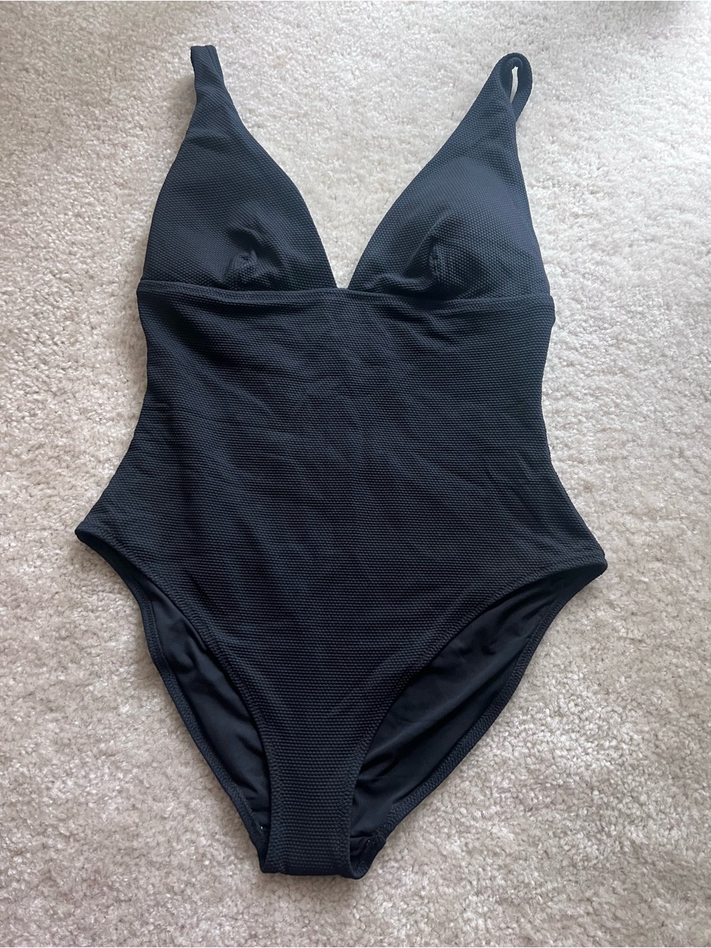 NWT aerie black one piece swimsuit